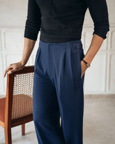 Riviera Blue Gurkha Trouser