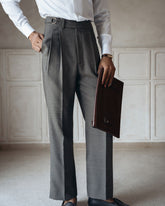 Capri Pleated Trouser