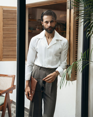 Capri Pleated Trouser