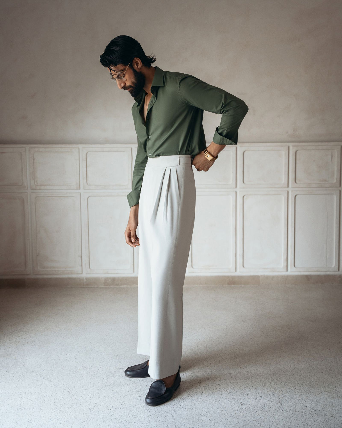 Venice Pleated Trouser