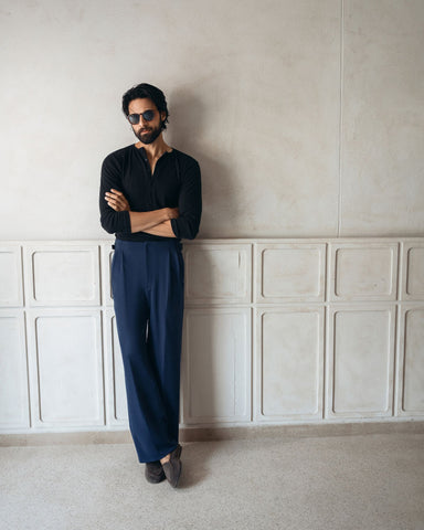 Riviera Blue Gurkha Trouser