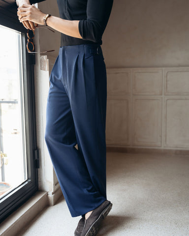 Riviera Blue Gurkha Trouser